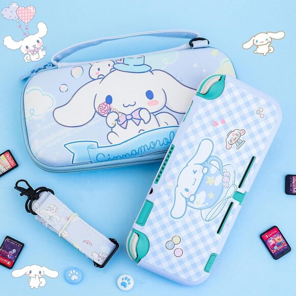 Switch Lite nintendo, Hard shell Case Kit Cute Kawaii Cartoon Anime New - Picture 4 of 13